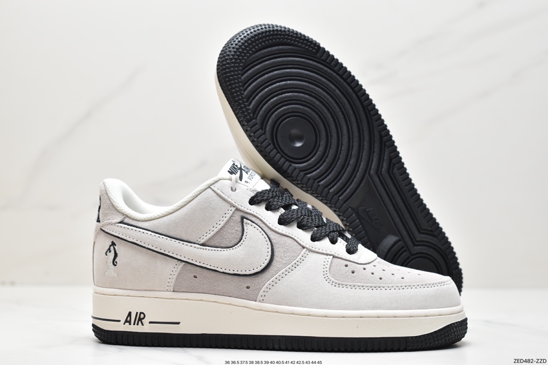 260 Nike Air Force 1'07 Low ”Four Horsemen” PE 勒布朗 板鞋 DZ3696-002
