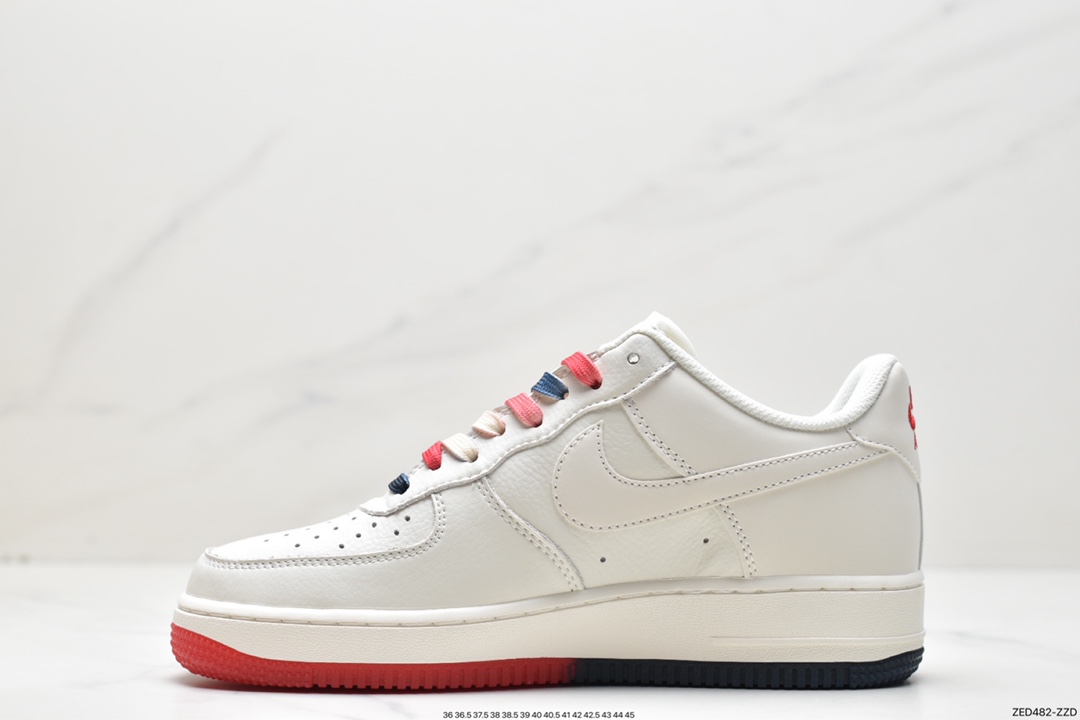 260 海外限量发售 Nike Air Force 1 Low '07 “米兰红”洛杉矶快船 GU5696-658