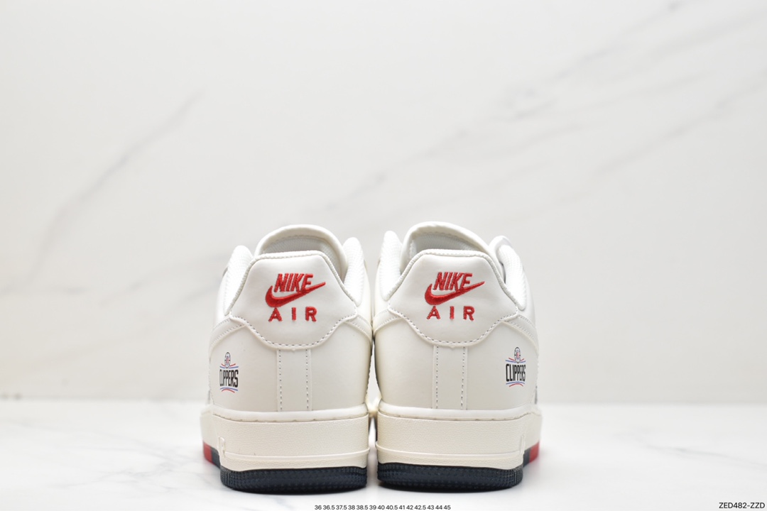 260 海外限量发售 Nike Air Force 1 Low '07 “米兰红”洛杉矶快船 GU5696-658