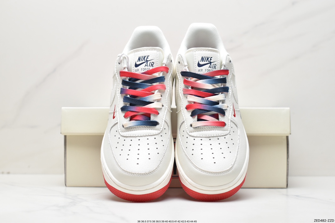 260 海外限量发售 Nike Air Force 1 Low '07 “米兰红”洛杉矶快船 GU5696-658
