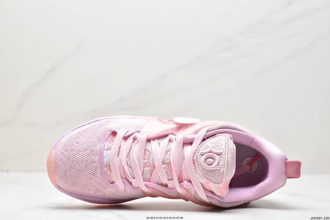 190 全新耐克Nike KD 15 EP 凯文·杜兰特全新15代签名休闲运动篮球运动鞋 粉色乳腺癌 DQ3851-600