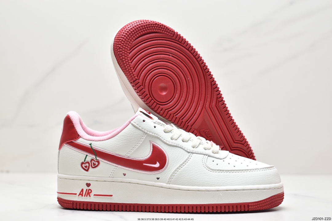 140 Nike Air Force 1 Low情人节限定樱桃 FD4616-161