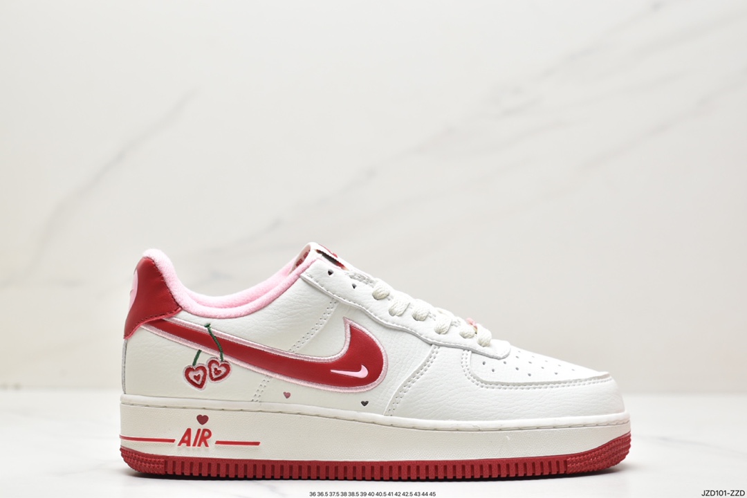140 Nike Air Force 1 Low情人节限定樱桃 FD4616-161