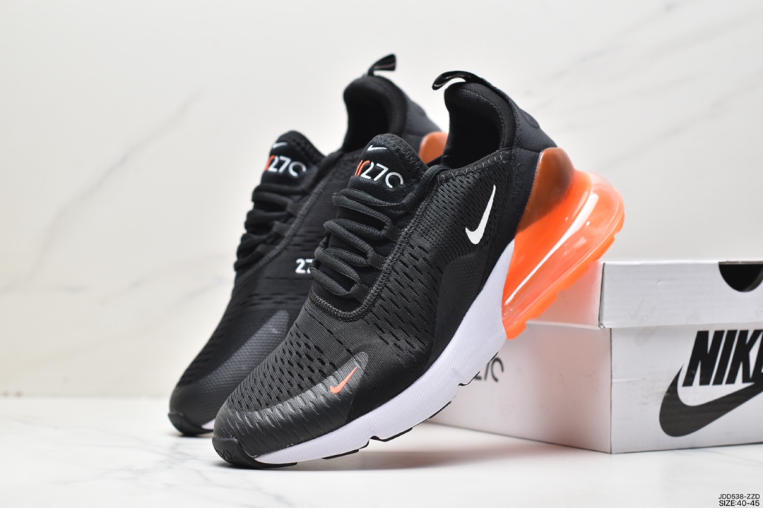 120 耐克NK Air Max 270 ”Black/White/Color”系列慢跑 AH8050-023