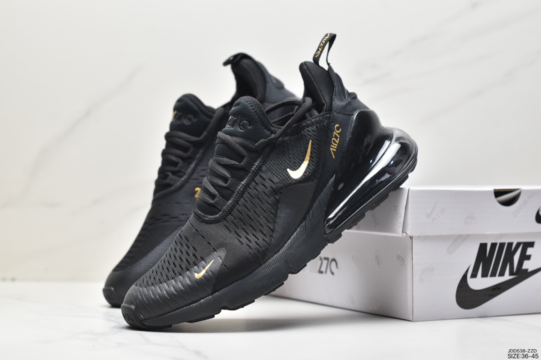 120 耐克NK Air Max 270 ”Black/White/Color”系列慢跑 AH8050-023