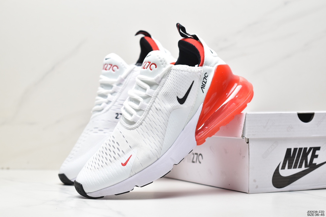120 耐克NK Air Max 270 ”Black/White/Color”系列慢跑 AH8050-023