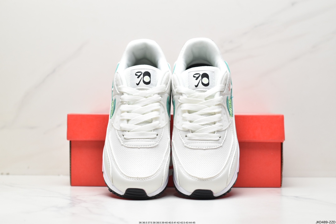 160 耐克Nike Air Max 90 经典复古小气垫缓震跑鞋 DO9850-100