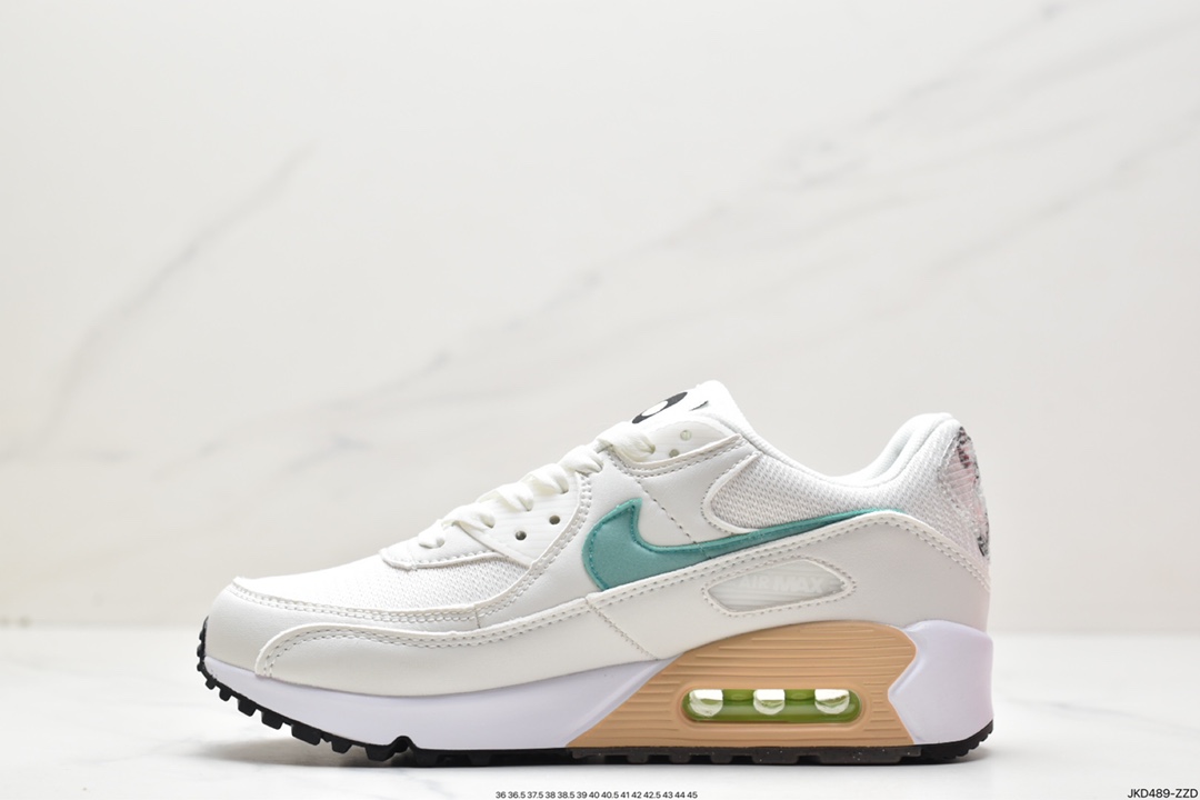 160 耐克Nike Air Max 90 经典复古小气垫缓震跑鞋 DO9850-100