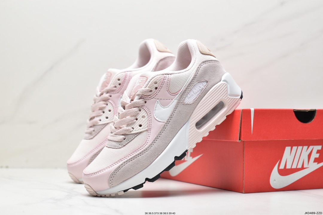 160 耐克Nike Air Max 90 经典复古小气垫缓震跑鞋 CZ6211-600