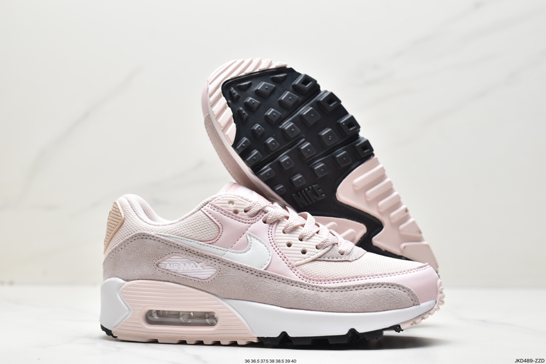 160 耐克Nike Air Max 90 经典复古小气垫缓震跑鞋 CZ6211-600
