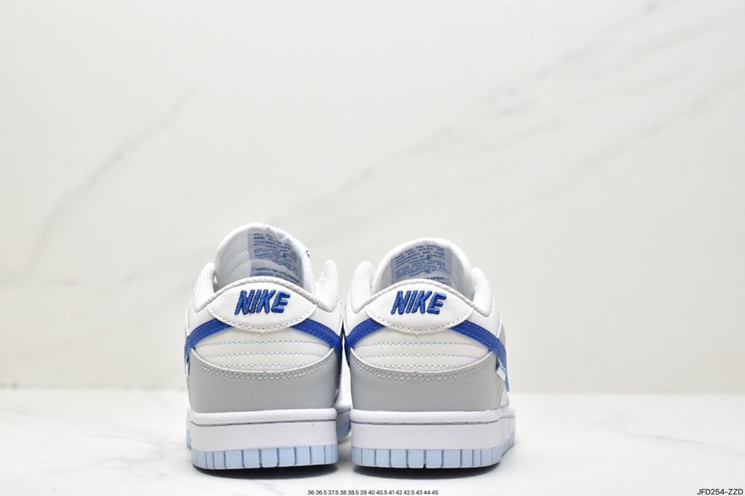 Nike WMNS SB Dunk Low GS ”Ivory Hyper Royal” dunk series low-top sneakers FB1843-141