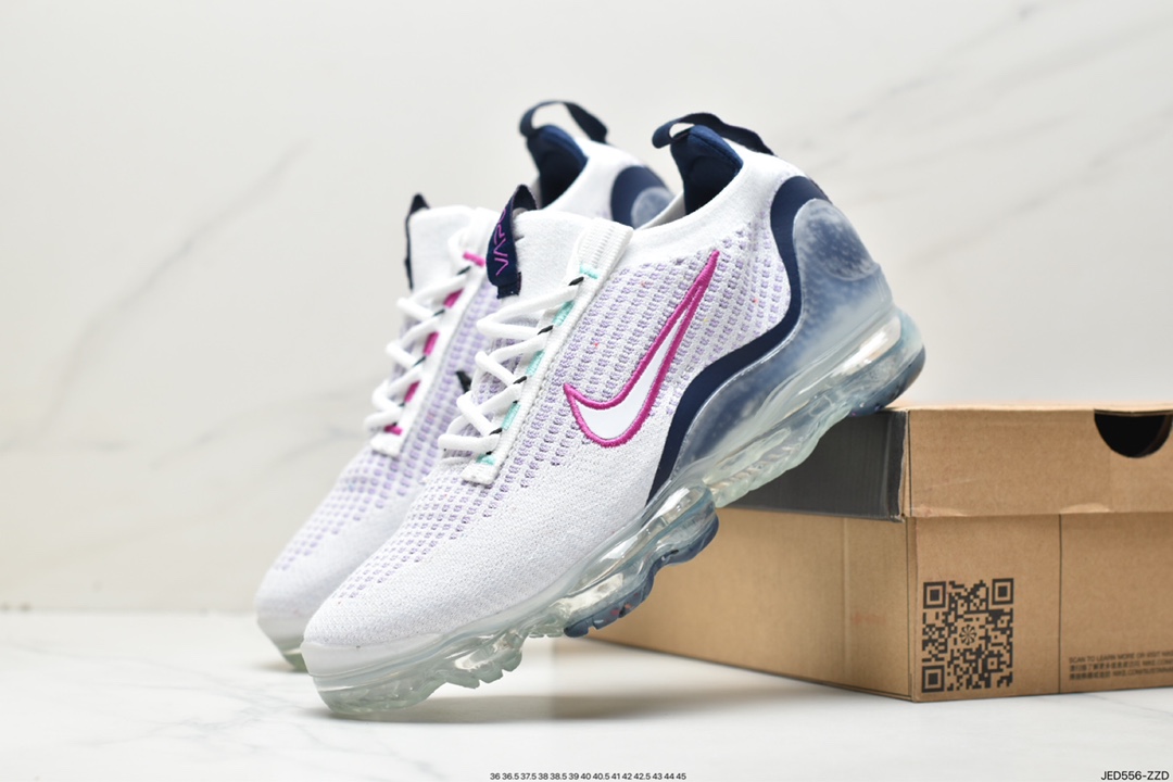 150 耐克Nike Air Vapormax 2021 Flyknit FK”Oreo/Black/White”VM2021飞织全掌慢跑鞋 DX3368-700
