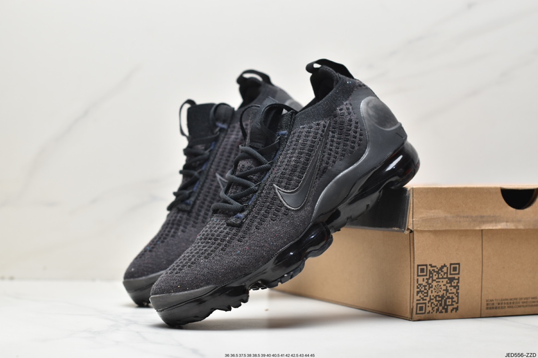 150 耐克Nike Air Vapormax 2021 Flyknit FK”Oreo/Black/White”VM2021飞织全掌慢跑鞋 DX3368-700