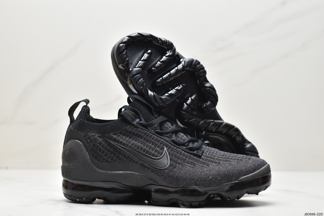 150 耐克Nike Air Vapormax 2021 Flyknit FK”Oreo/Black/White”VM2021飞织全掌慢跑鞋 DX3368-700