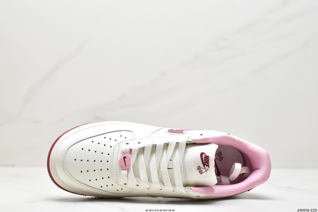 190 情人节白粉红耐克 Nike Air Force 1 Low 小勾 空军一号 FD4616-161