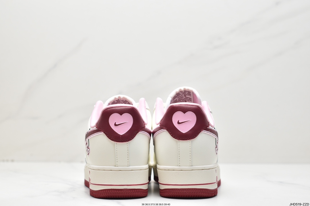 190 情人节白粉红耐克 Nike Air Force 1 Low 小勾 空军一号 FD4616-161