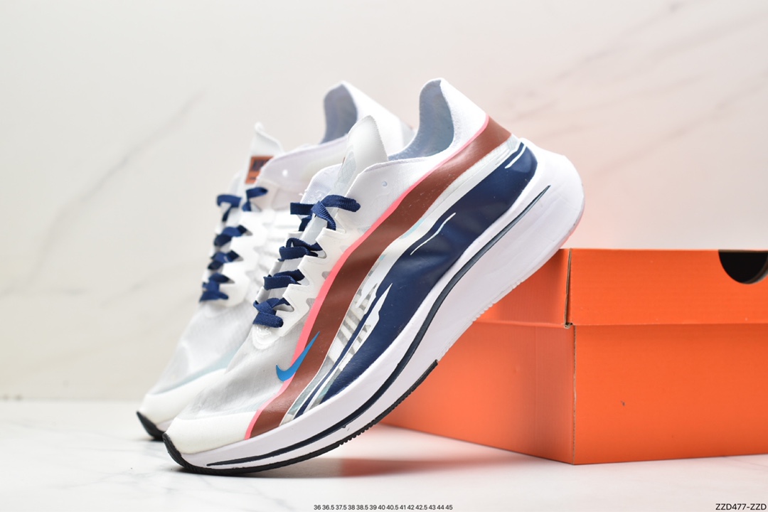 250 Nike Zoom Fly SP SHM 透明纱面马拉松缓震跑鞋 BQ6896-001
