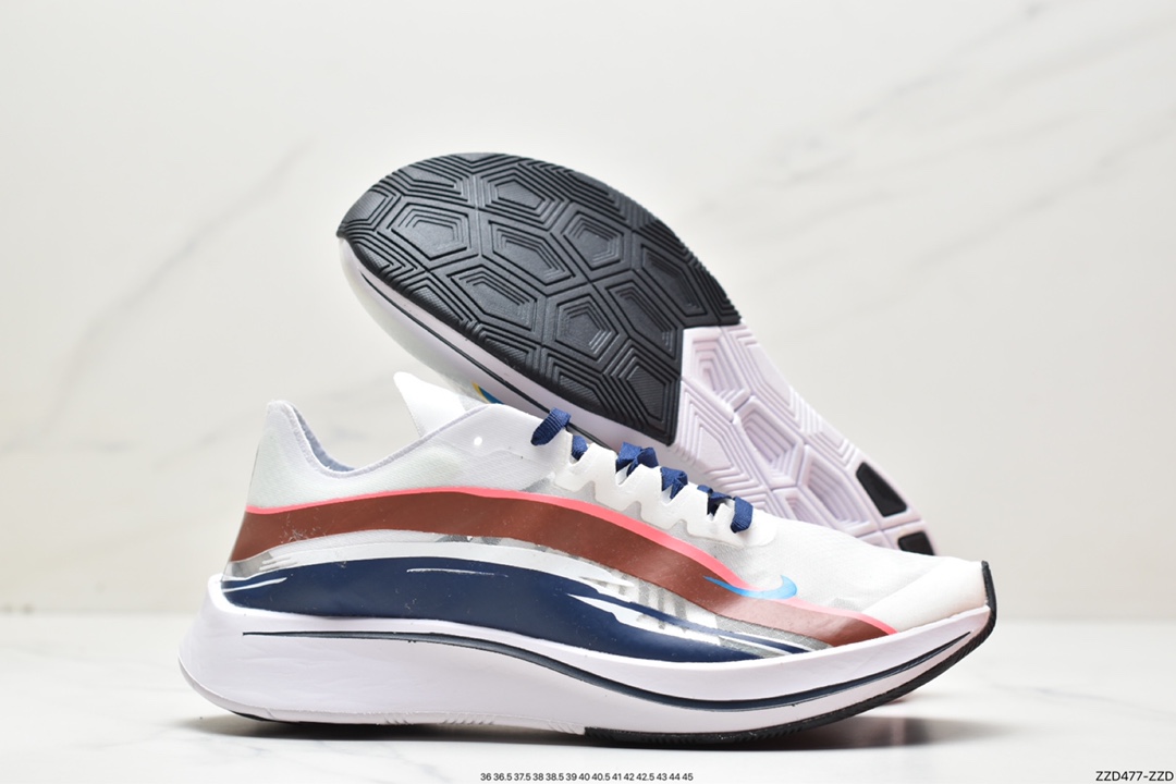 250 Nike Zoom Fly SP SHM 透明纱面马拉松缓震跑鞋 BQ6896-001