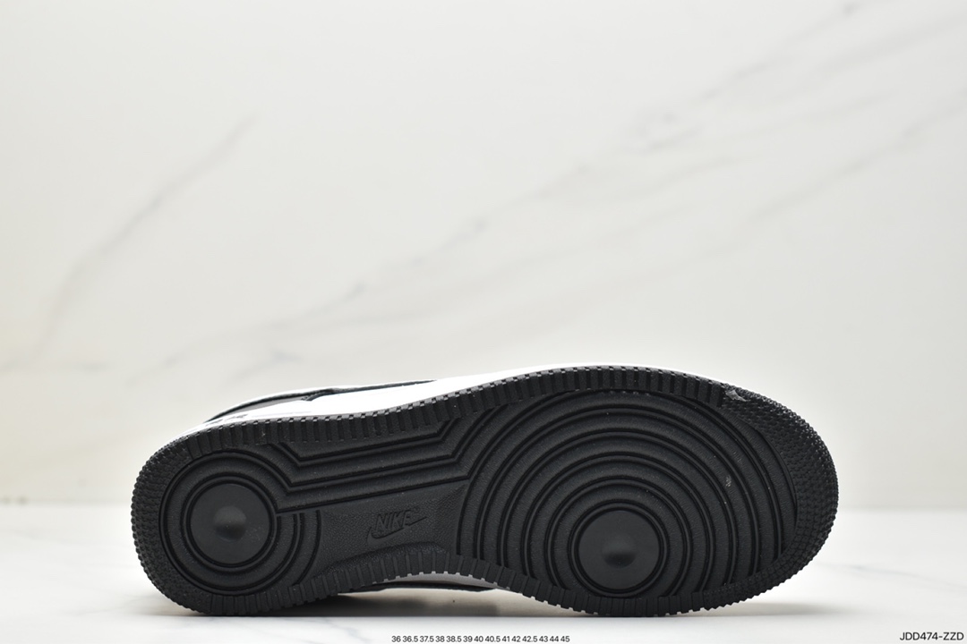 120 Nike Air Force 1”07 Low”Black/White/Panda”空军一号板鞋“黑白熊猫叠钩 DV0788-001