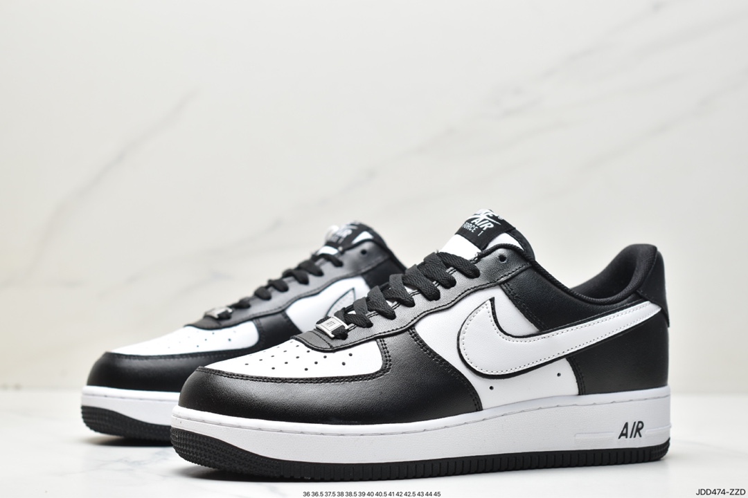 120 Nike Air Force 1”07 Low”Black/White/Panda”空军一号板鞋“黑白熊猫叠钩 DV0788-001