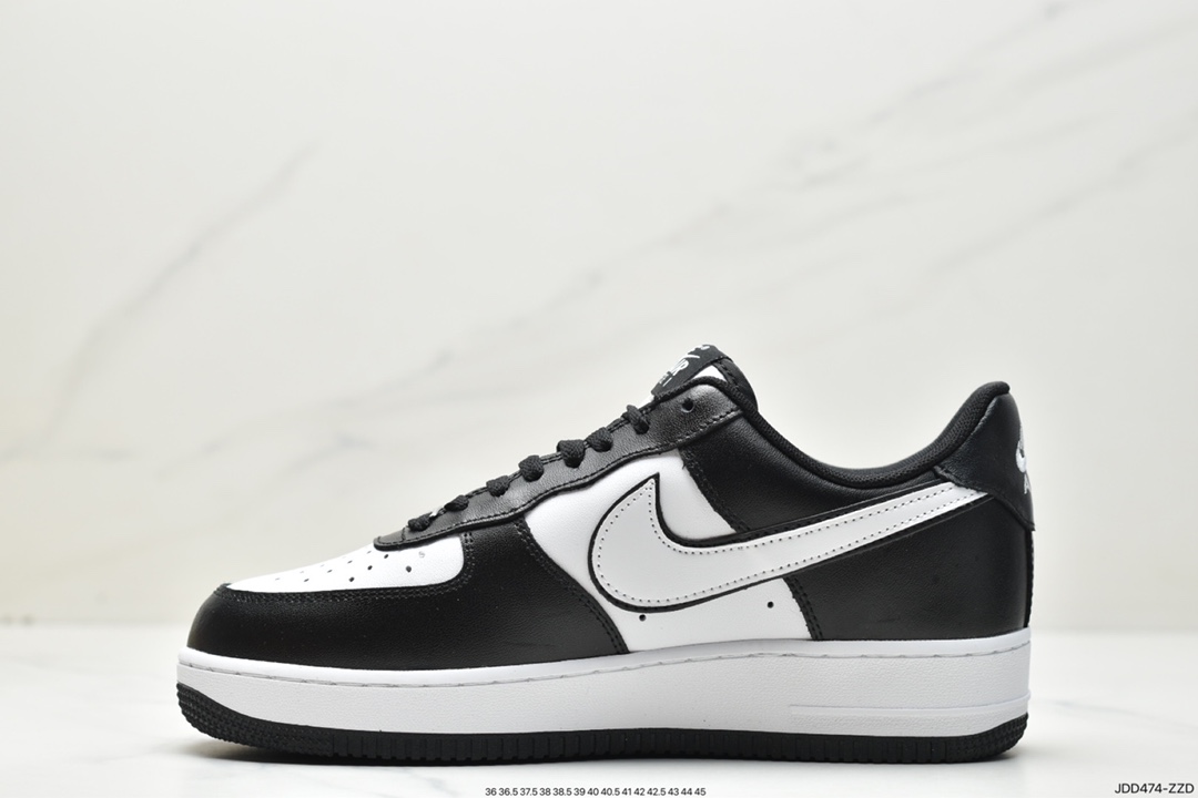 120 Nike Air Force 1”07 Low”Black/White/Panda”空军一号板鞋“黑白熊猫叠钩 DV0788-001