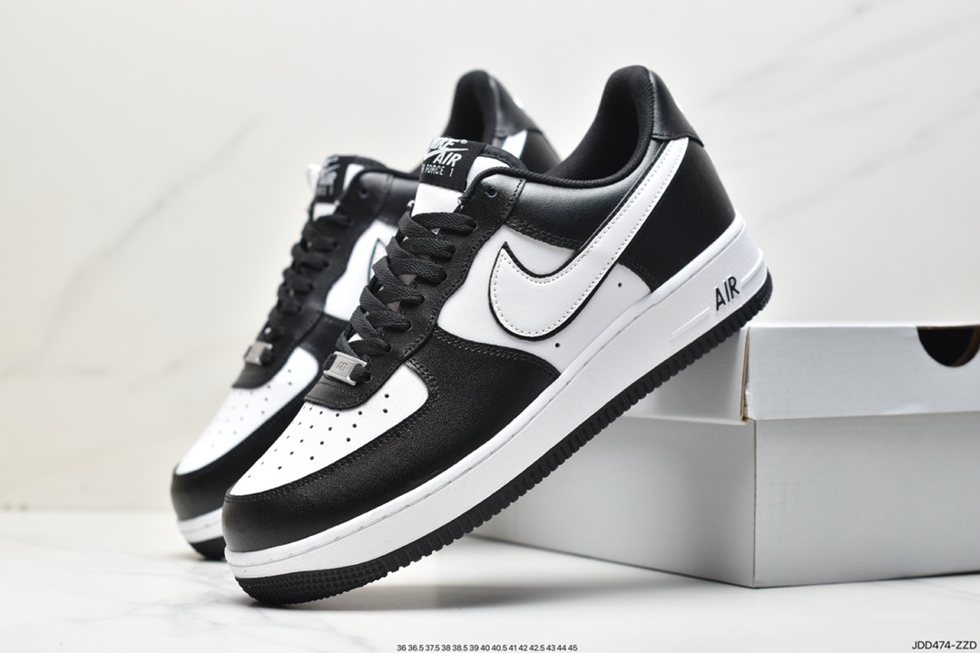 120 Nike Air Force 1”07 Low”Black/White/Panda”空军一号板鞋“黑白熊猫叠钩 DV0788-001
