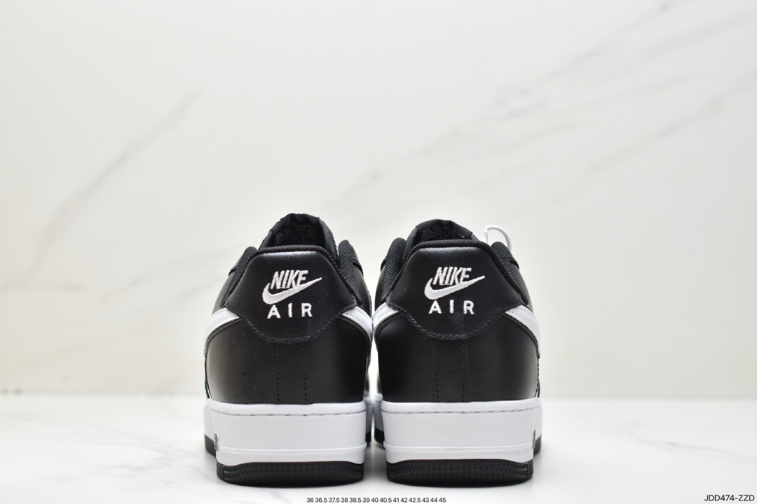 120 Nike Air Force 1”07 Low”Black/White/Panda”空军一号板鞋“黑白熊猫叠钩 DV0788-001