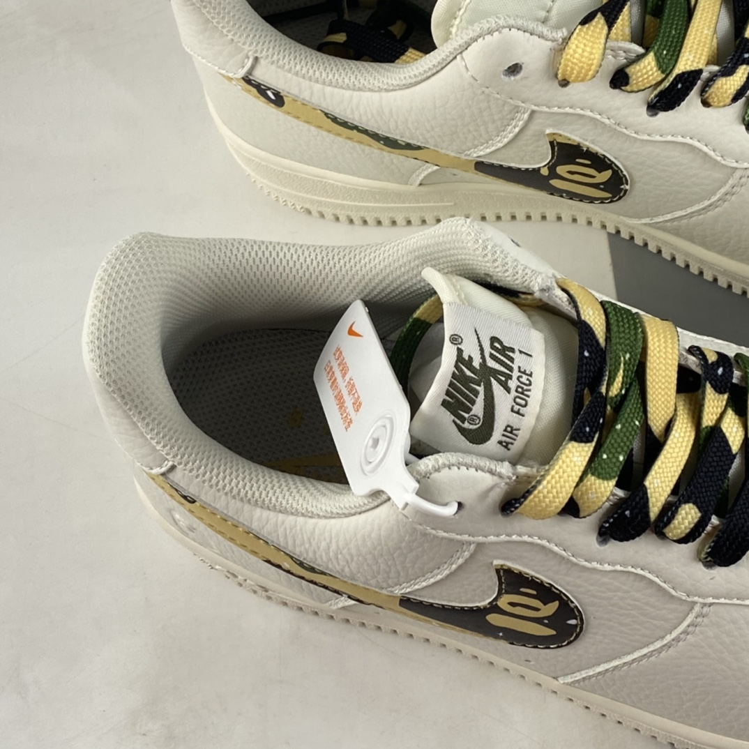 Bape x Nike Air Force 1'07 Low ”Camo Color” Nigo brand sneakers AA1365-118