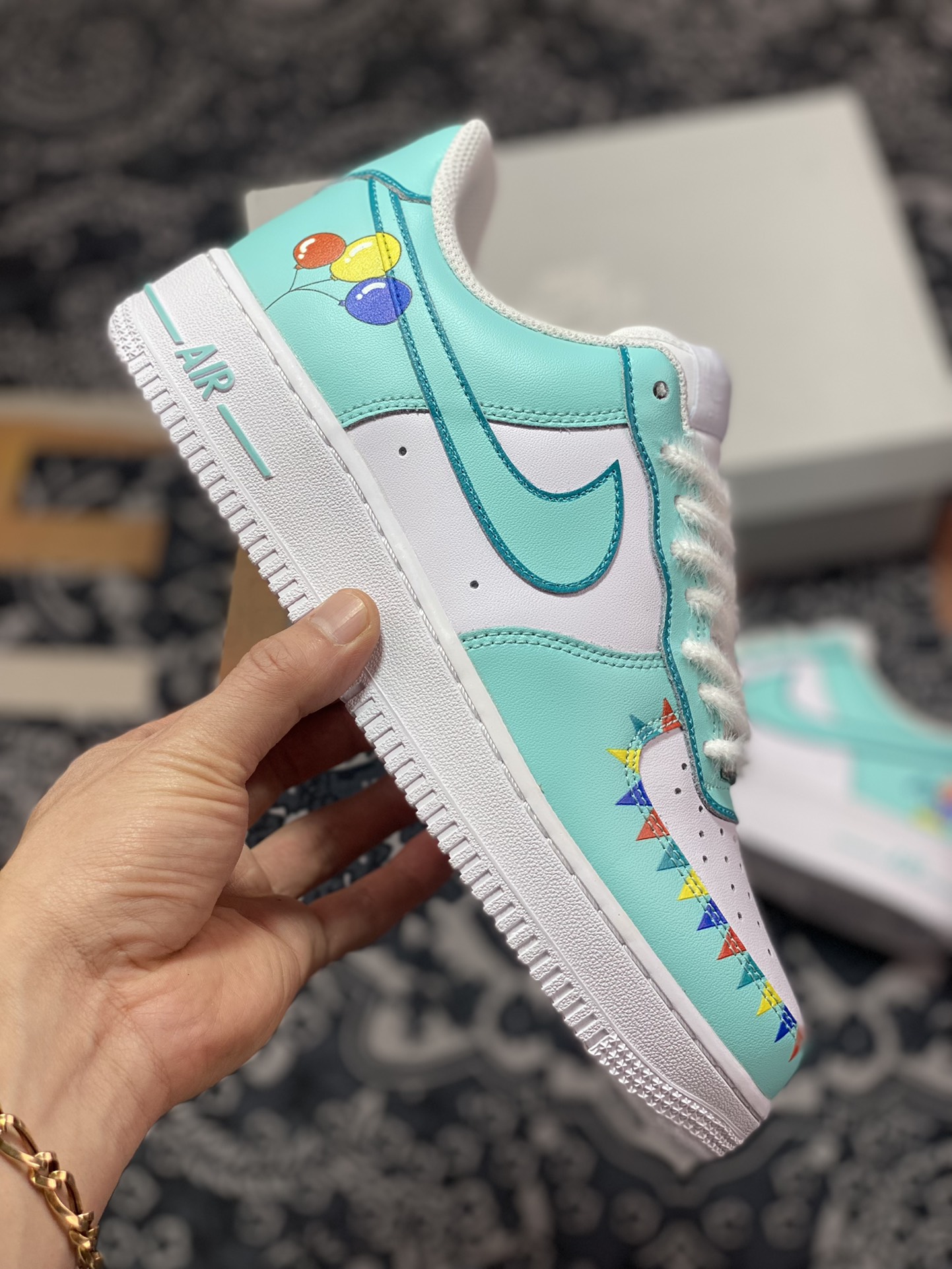 200 Nike Air Force 1’07 Low”White/Mint/Circus”空军一号经典低帮CW2288-111