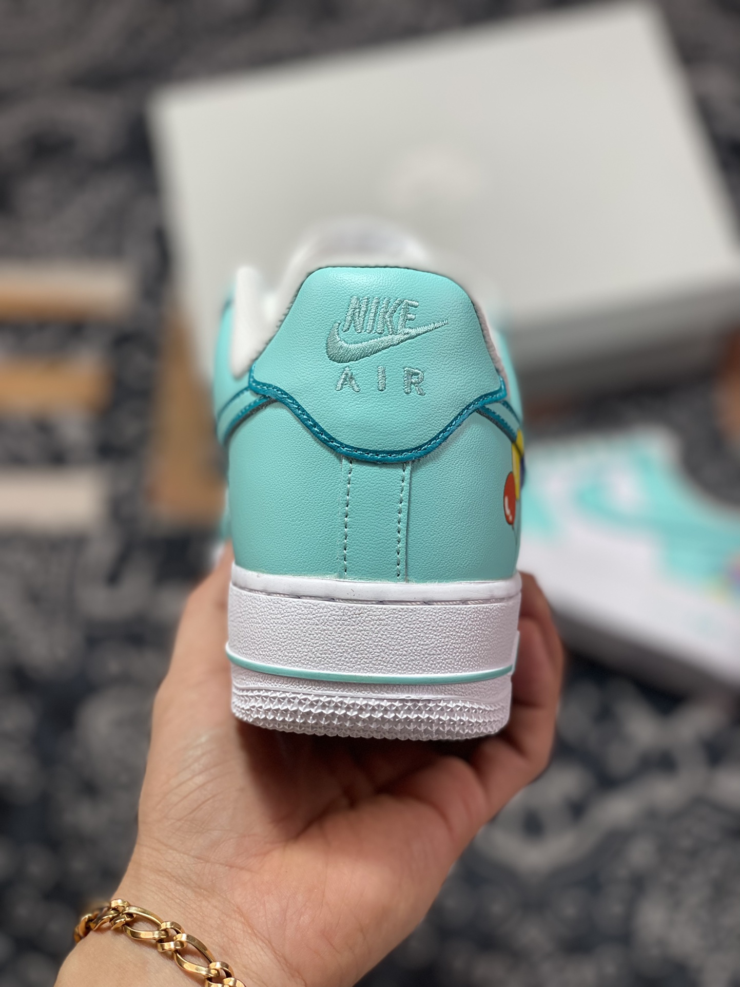 200 Nike Air Force 1’07 Low”White/Mint/Circus”空军一号经典低帮CW2288-111