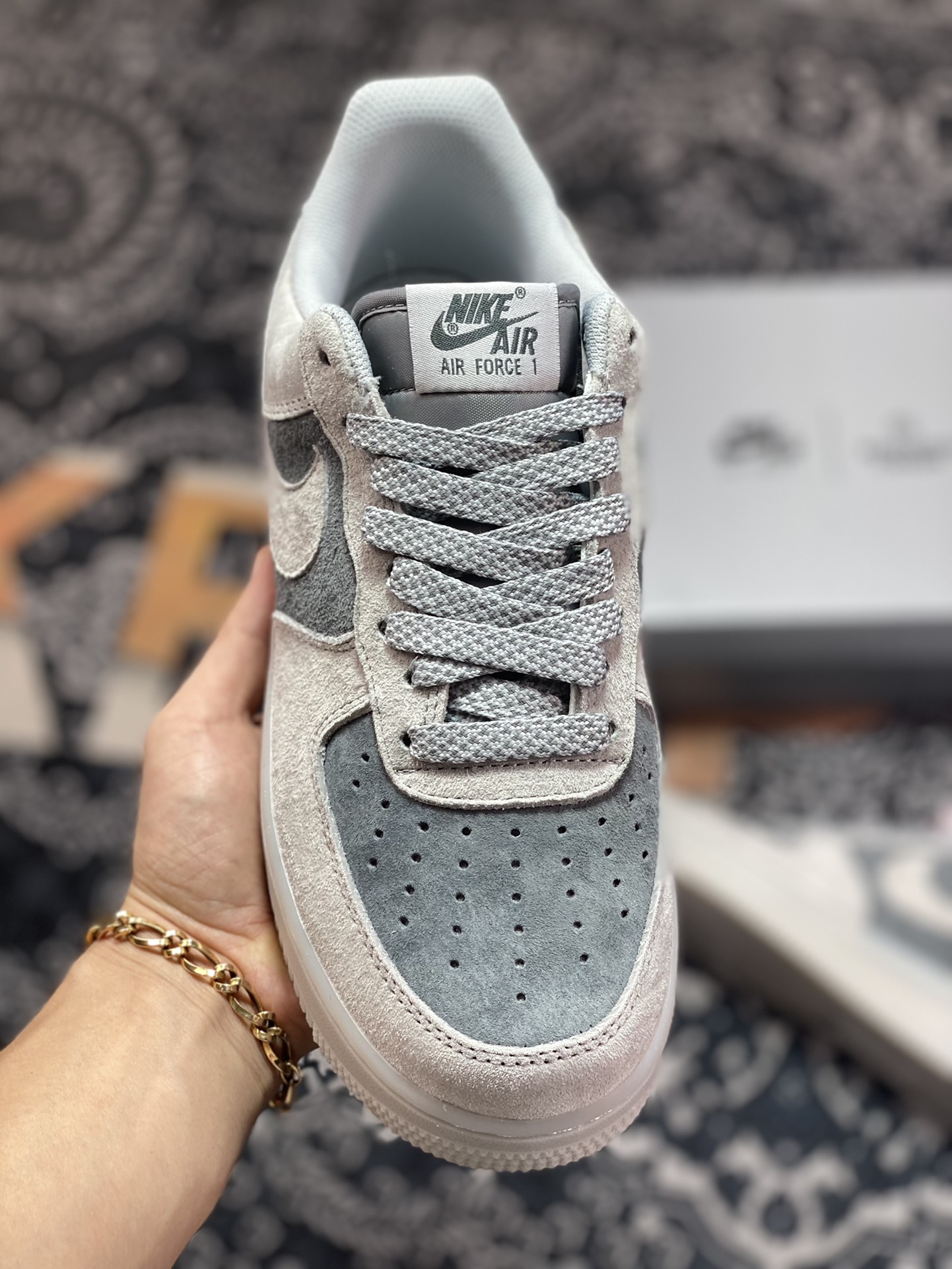 260 Reigning Champ x Nike Air Force 1 Low '07”RC”空军一代 NB5563-066