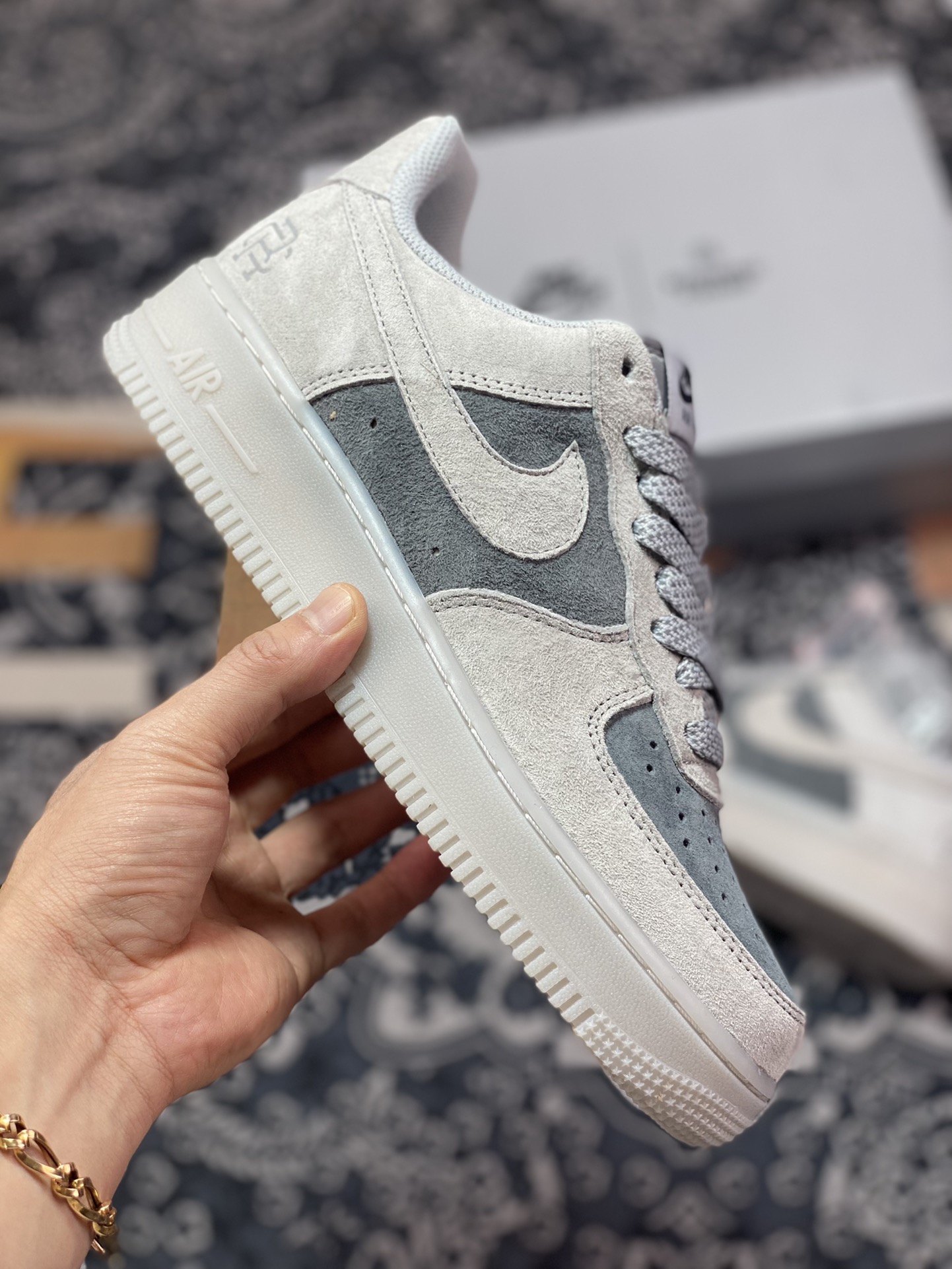 260 Reigning Champ x Nike Air Force 1 Low '07”RC”空军一代 NB5563-066