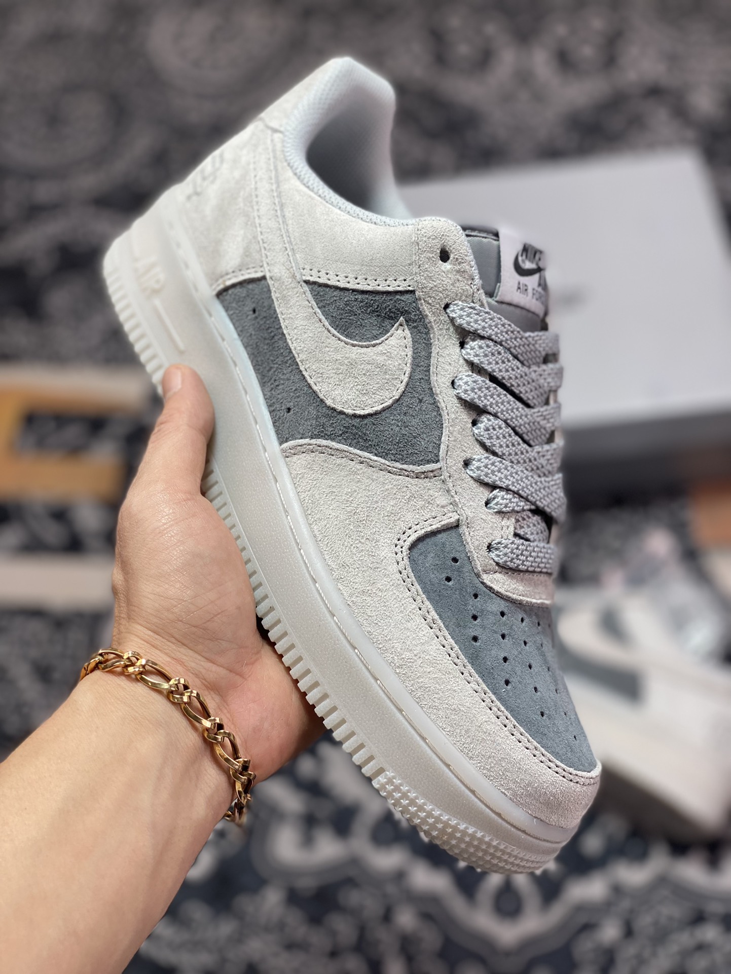 260 Reigning Champ x Nike Air Force 1 Low '07”RC”空军一代 NB5563-066