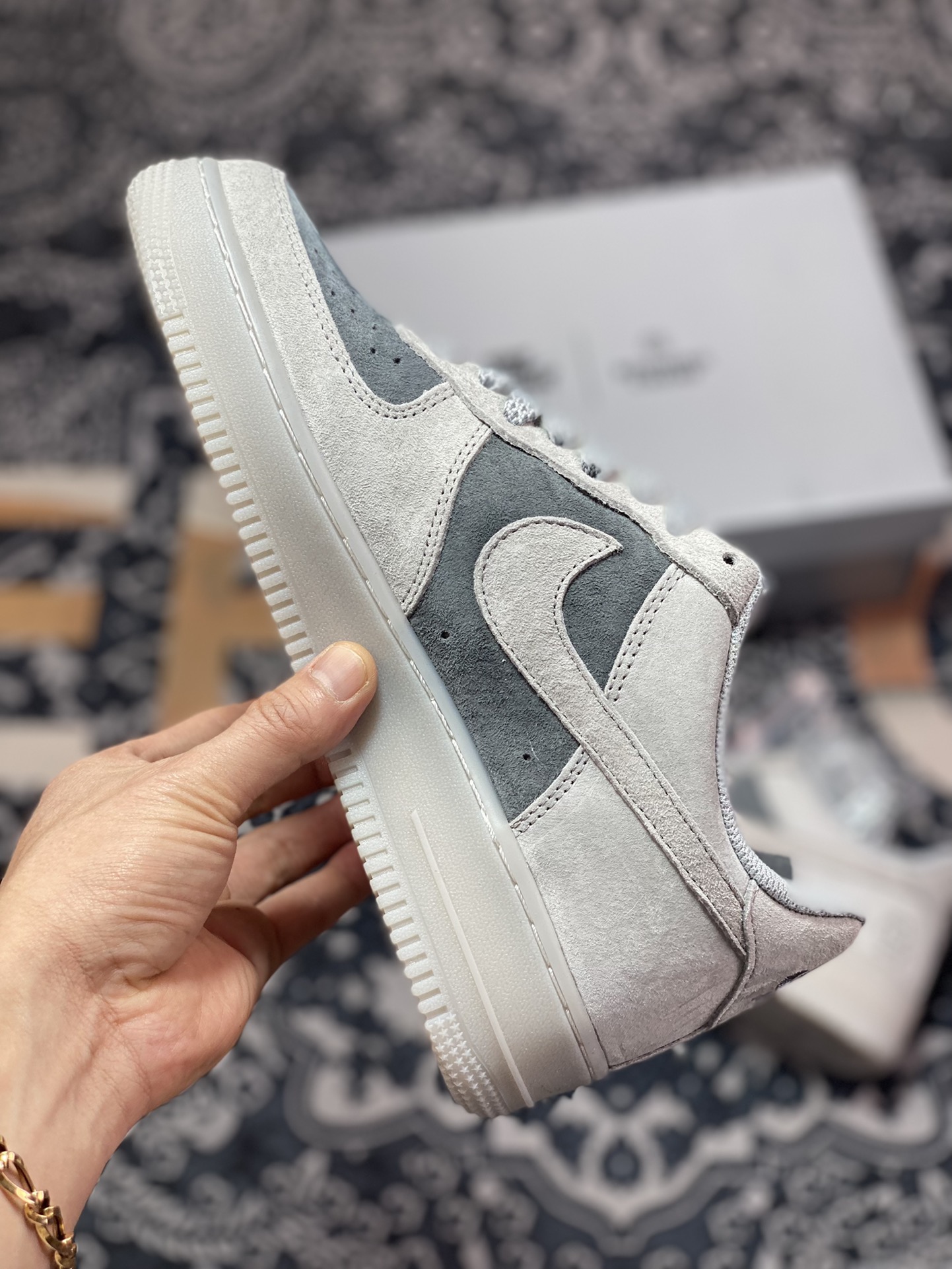 260 Reigning Champ x Nike Air Force 1 Low '07”RC”空军一代 NB5563-066