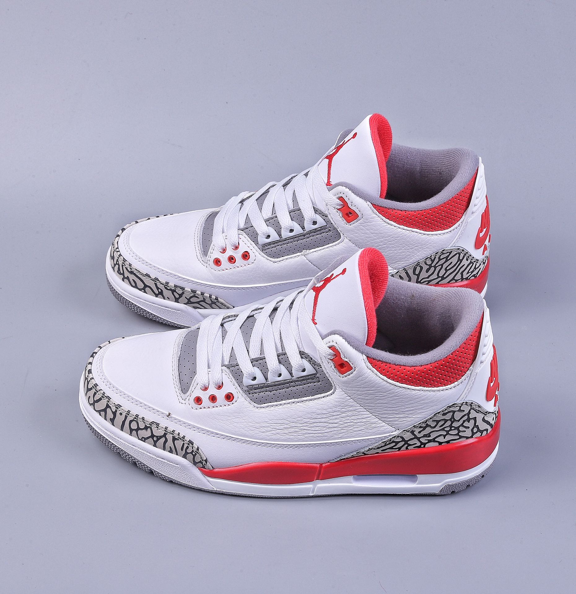 H version Air Jordan 3 Retro ”Fire Red” flame red color DN3707-160