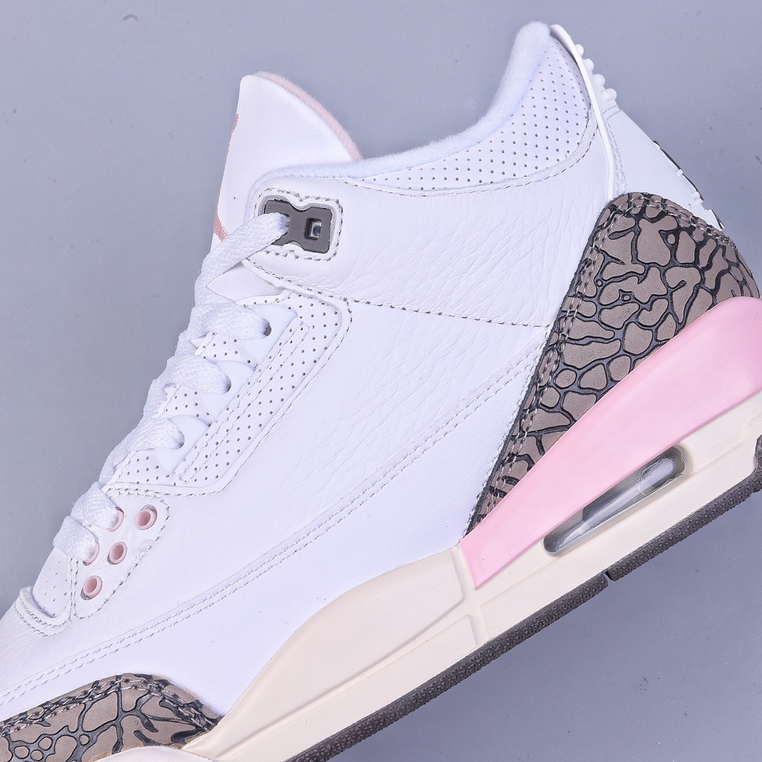 320 H版Air Jordan 3 Retro ”Dark Mocha” 樱花 白棕粉CK9246-102