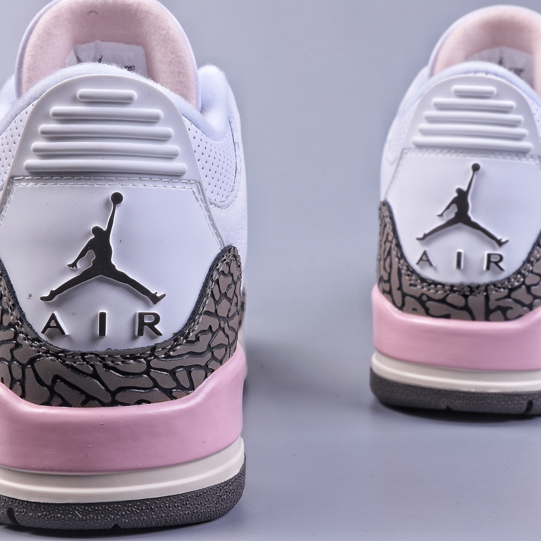 320 H版Air Jordan 3 Retro ”Dark Mocha” 樱花 白棕粉CK9246-102