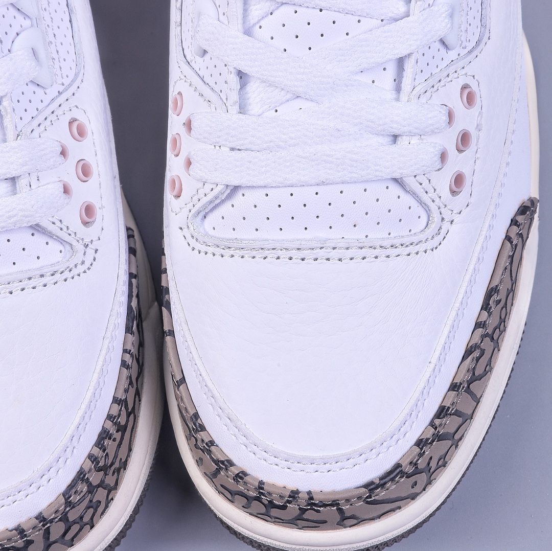 320 H版Air Jordan 3 Retro ”Dark Mocha” 樱花 白棕粉CK9246-102
