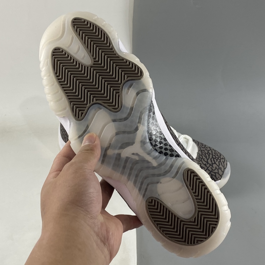 P320 Air Jordan AJ11 Low ”Elephant”白灰大象爆裂纹低帮 AV2187-140