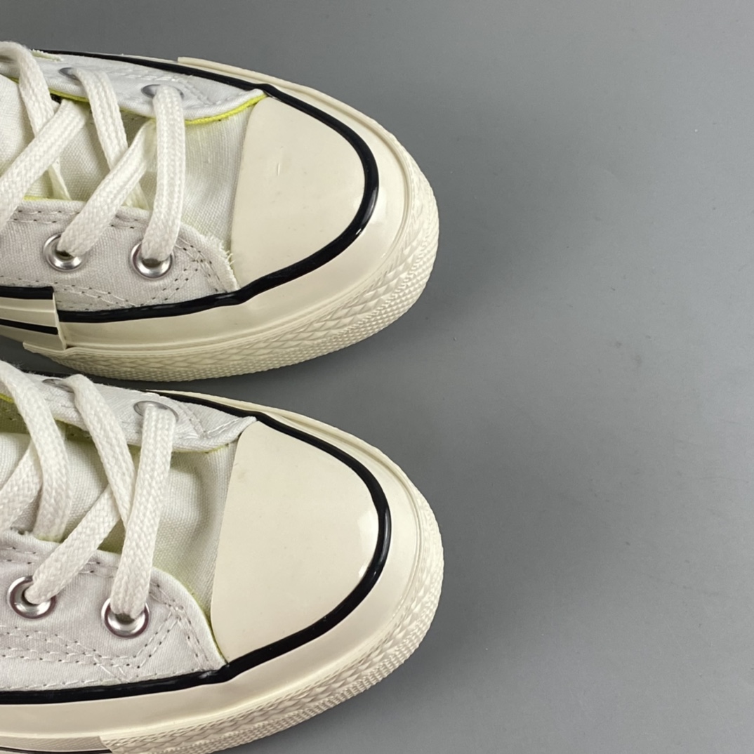 P160 Converse Chuck 70s 白绿撕裂鞋面 A01444C