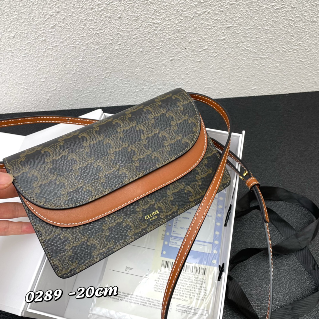 330 CELINE TRIOMPHE帆布62层帆布