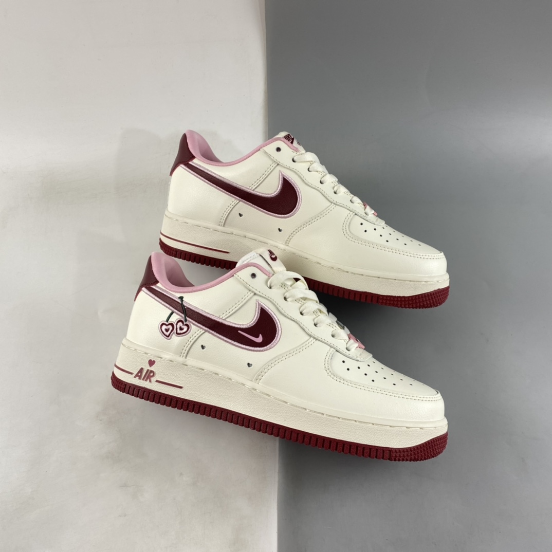 Nike Air Force 1 Low ”Valentine's Day” cherry flavor sneakers FD4616-161