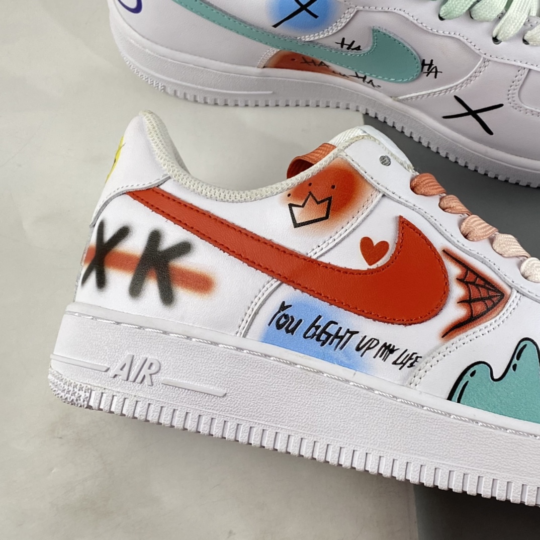 P260 Nike Air Force 1 Low’07 小丑涂鸦 空军一号低帮休闲板鞋 CW2288-111