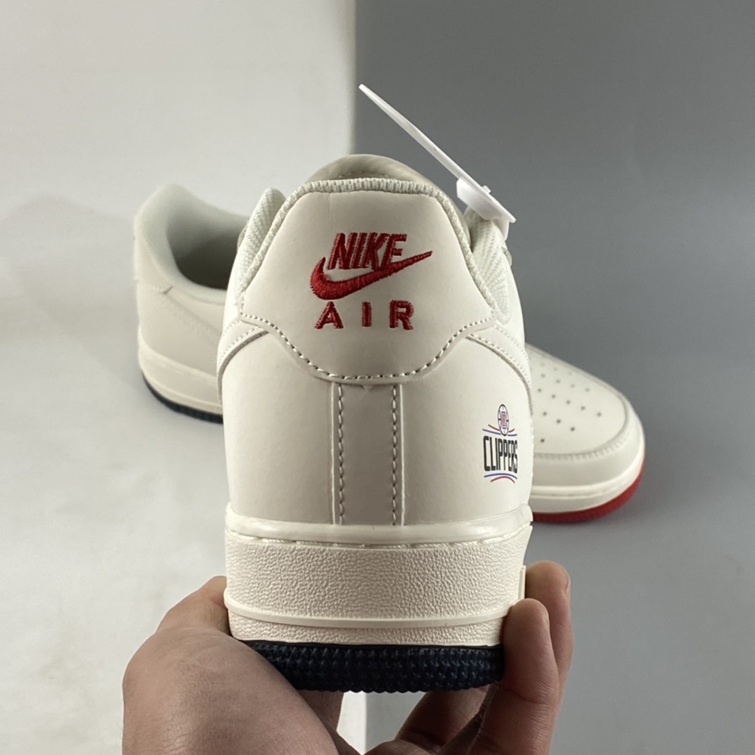 P260 Nike Air Force 1'07 Low 米兰红 洛杉矶快船城市限定板鞋 GU5696-658