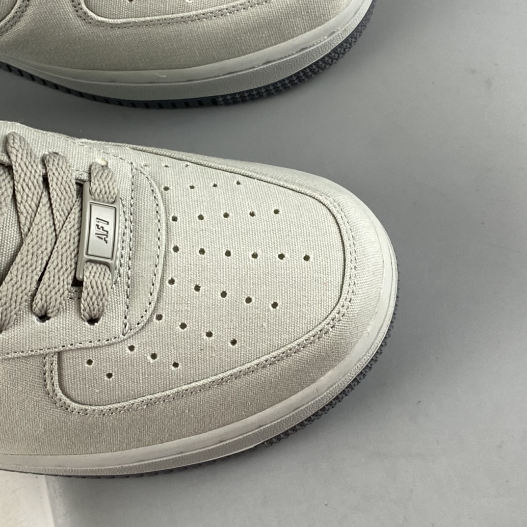 P200 Nike Air Force 1'07 Low 碳灰勾布面 空军一号低帮休闲板鞋 DG2296-003