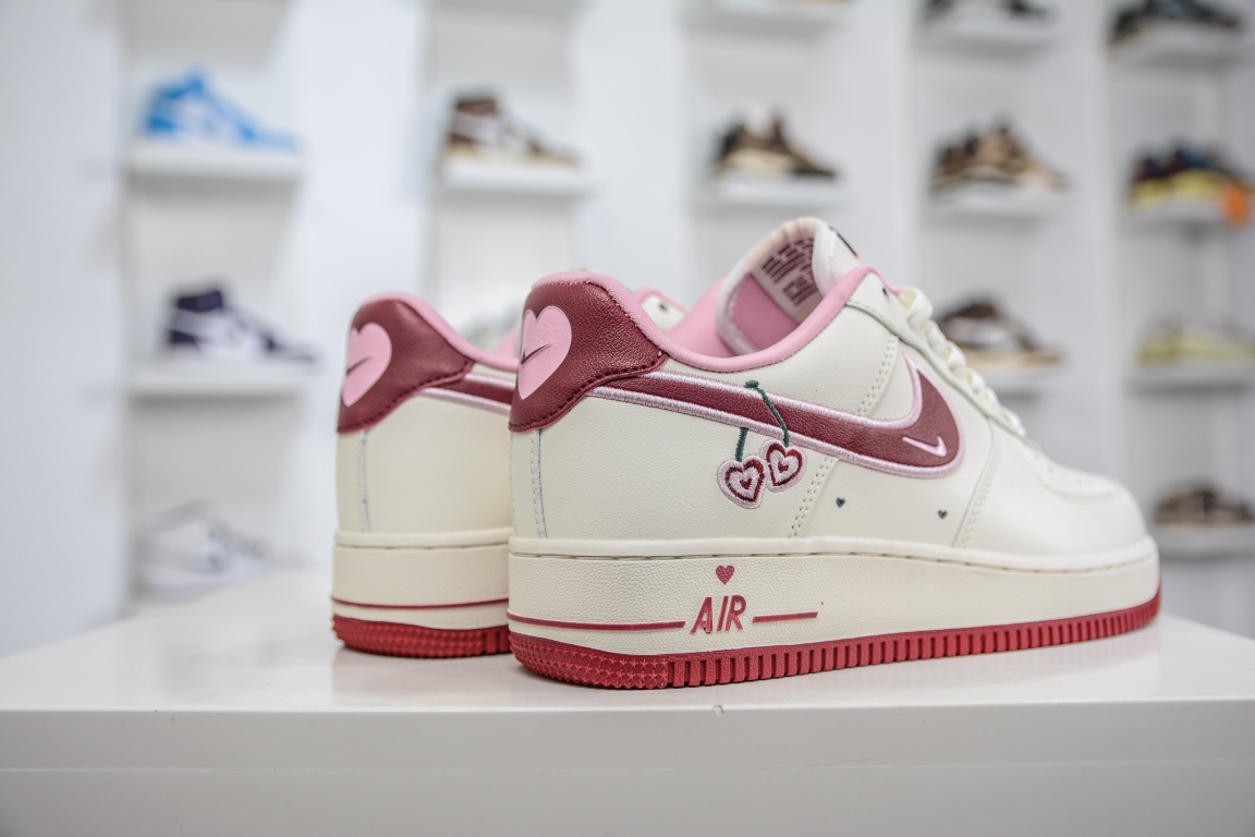 200 情人节限定-NIKE AF1樱桃|||NIKE今年的情人节空军 FD4616-161