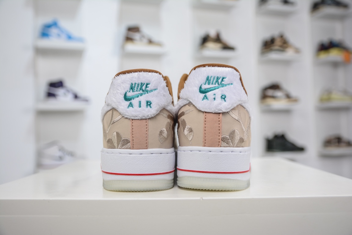 220 2023 CNY 中国兔年限定配色 Nike Air Force 1 Low CNY AF1兔年白棕空军一号板鞋
