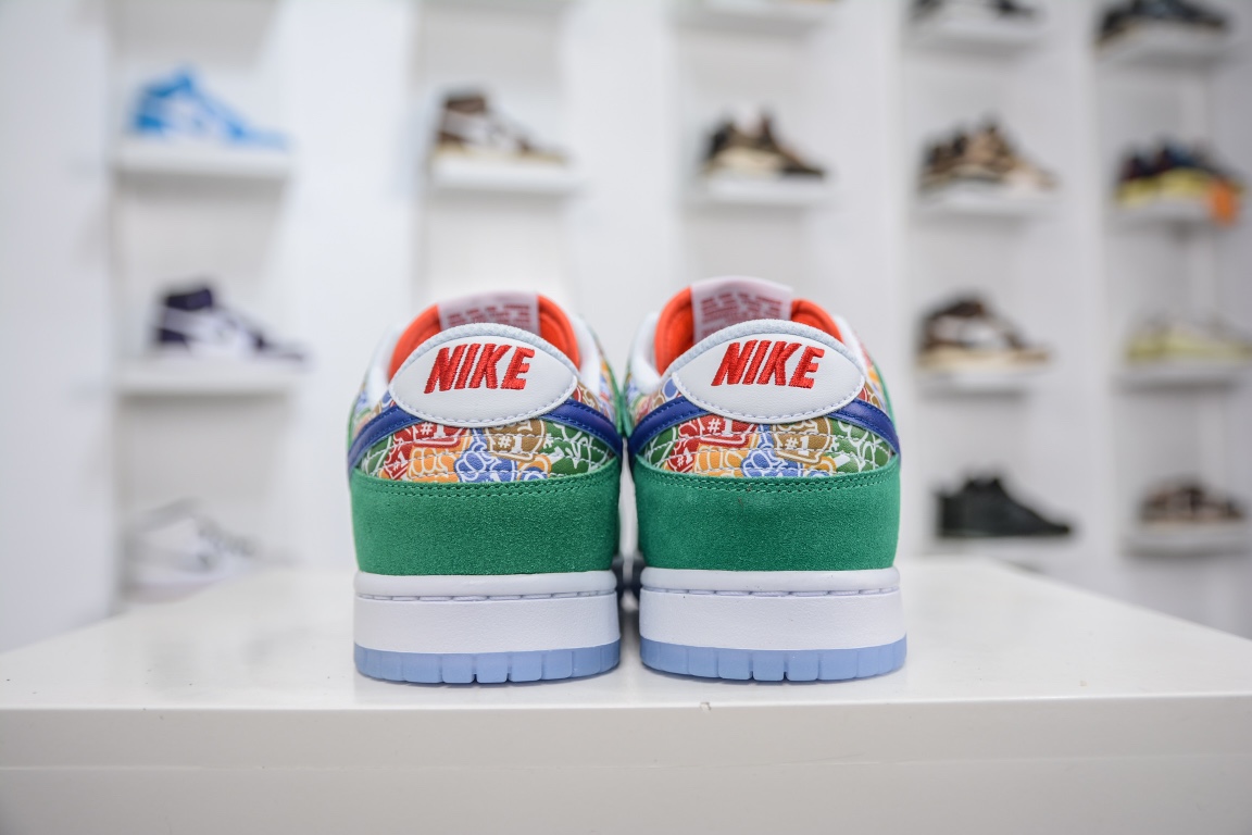 280 外贸特供版 Nike Dunk Low ”Foam Finger” 绿 DZ5184-300