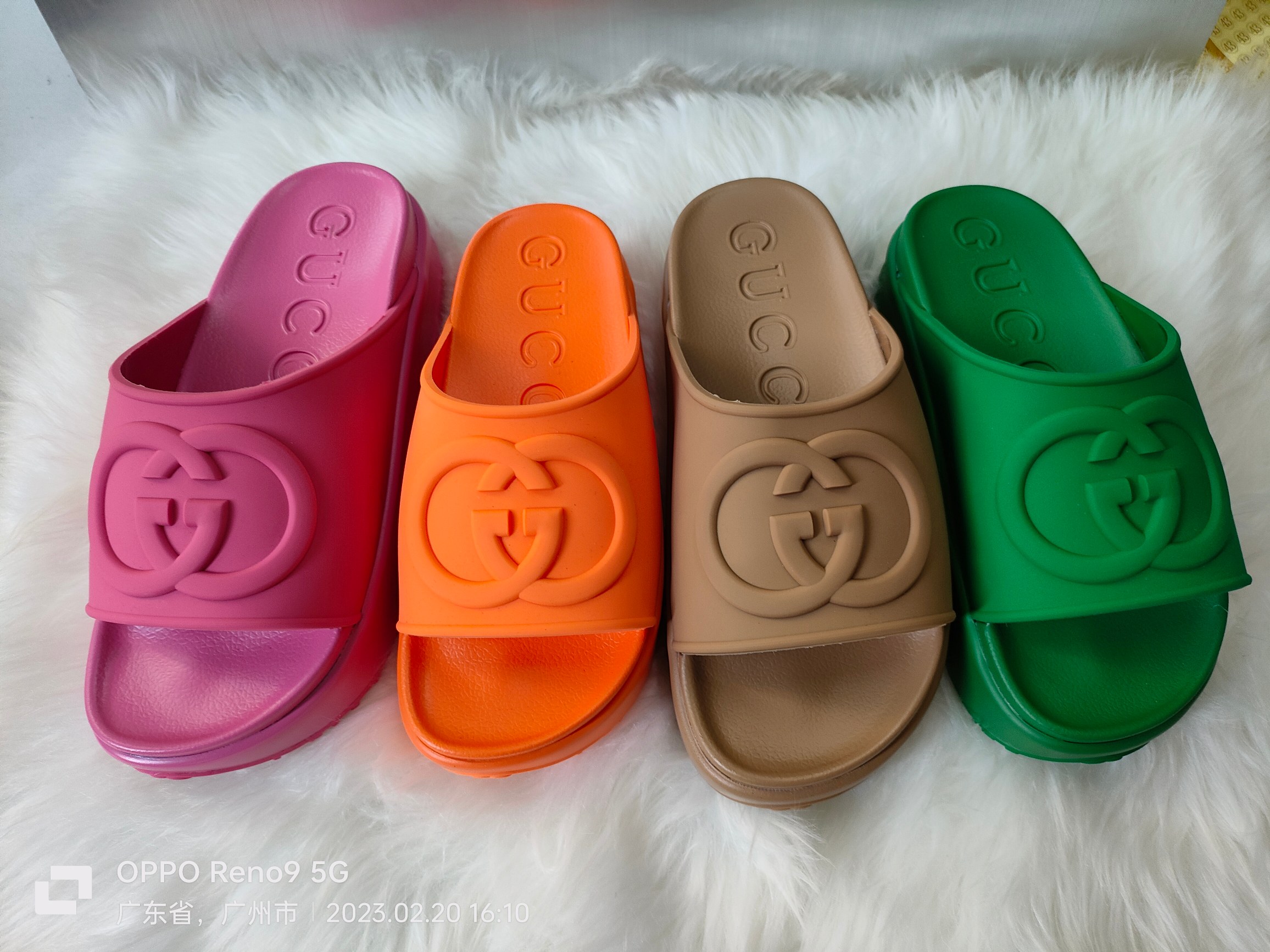 NO:247427,New ~ Guqi thick-soled new slippers size 35-45, slippers, slippers19860909上新啦～～古奇厚底新款拖鞋35-45码,拖鞋,slippers,Women's Shoes