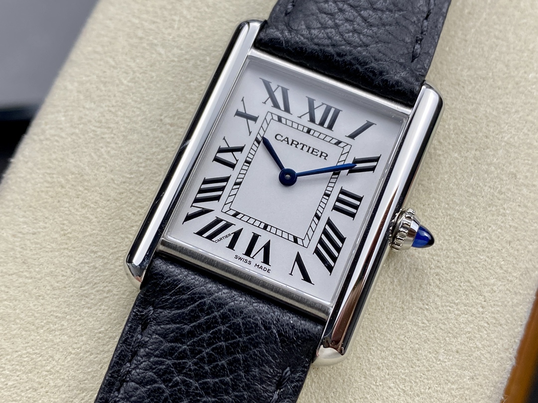 Cartier F1厂卡地亚TANK MUST de Cartier全系列倾情打造 中号33 7*25